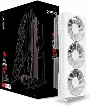 Відеокарта XFX Radeon RX 9060 XT Swift OC White Triple Fan Gaming Edition 16GB (RX-96TS316W7)