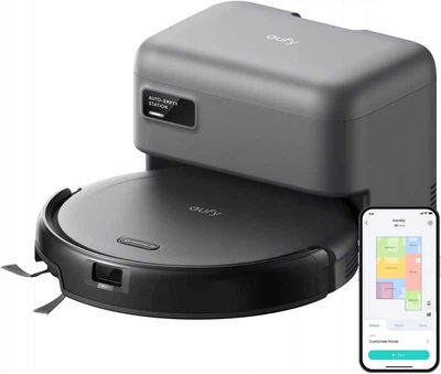 Робот-пилосос з вологим прибиранням Eufy Omni C10 SES Black