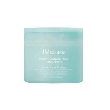 Тонер-педи JMSOLUTION MARINE LUMINOUS PEARL TONER PADS 100 EA 150 ml