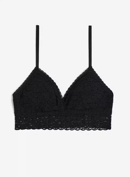 Бюстгальтер H&M 271085511_black L Чорний