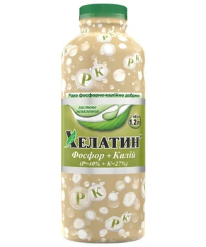 Добриво Хелатин Фосфор-Калій 1,2 л Кіссон