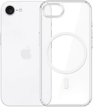 Etui plecki 3MK MagCase do Apple iPhone 16E Clear (5903108562904)