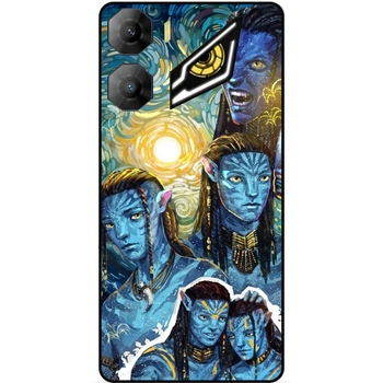 Силиконовый чехол бампер Candy для ZTE Nubia Neo 3 5G с картинкой Аватар Avatar