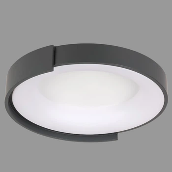 Потолочная led люстра 74W 50см в сером цвете (81-C3167 (500) GY)