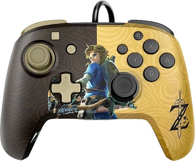 Kontroler PDP Nintendo Switch Faceoff Deluxe+ Audio Wired Controller Zelda (500-134-EU-C6LI-1)
