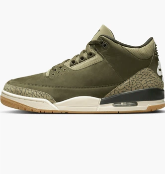 Кроссовки Air Jordan 3 Retro Olive DN3707-202 46