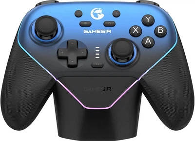 Kontroler GameSir Super Nova Multiplatform Game Wireless Blue (6936685221994)