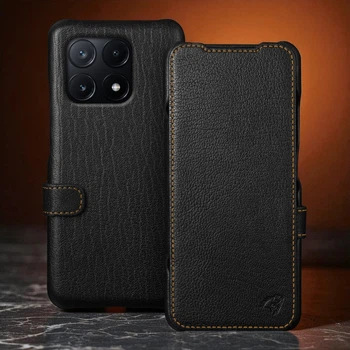 Чехол книжка Stenk Premium для Xiaomi Poco X6 Pro Чёрный (75996)