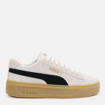 Жіночі кеди низькі Puma Smash Platform v3 SD 39194201 37 (4UK) 23 см Pristine-Puma Black-Puma Gold (4065453599316)