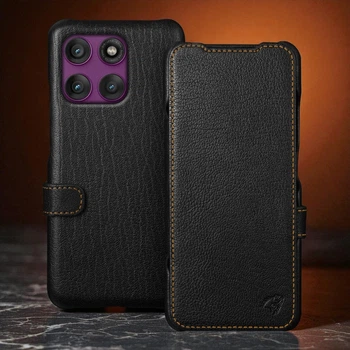 Чехол книжка Stenk Premium для Motorola Edge 60 Pro Чёрный (79320)