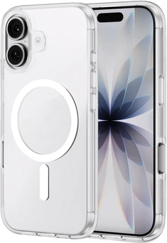 Чохол для смартфона Intaleo Clear MagSafe для Apple iPhone 16 Transparent (1283126609657)