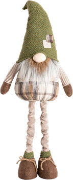 Figurka Homla Altin krasnal zielony z teleskopowymi nogami 86 cm (5904183861234)