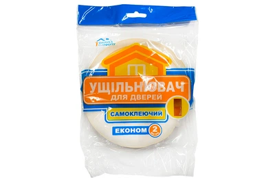 Уплотнитель поролоновый Эконом 2м x 20 x 10мм дверной (534966)