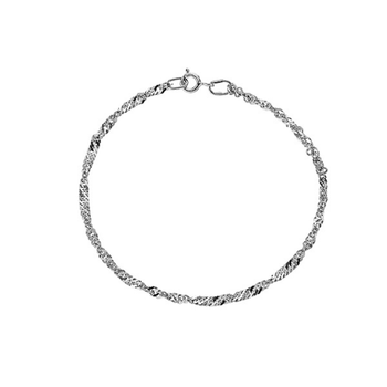 Браслет серебряный Сингапур Silver Style 17.5 р. (90227203051р sku:2693000050781)