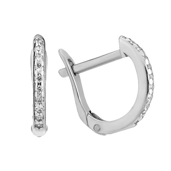 Серьги серебряные дорожка с фианитами Silver Style (20081.10 sku:2300103059676)