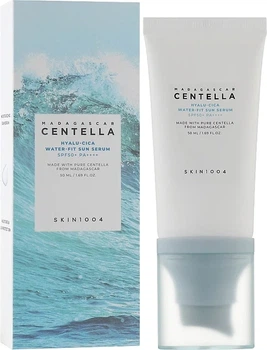 Солнцезащитная сыворотка — SKIN1004 Madagascar Centella Hyalu-Cica Water-Fit Sun Serum SPF50+ PA++++, 50 млч