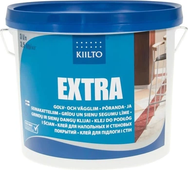 Klej Kiilto Extra do pokryć podłogowych i ściennych 3 l (6411511818031)