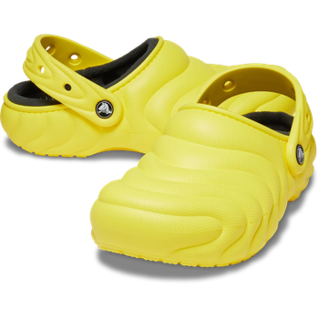 Сабо з хутром Crocs Classic Lined Overpuff Clog 39 (EU 39-40) Жовтий 210059