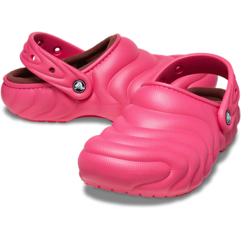 Сабо с мехом Crocs Classic Lined Overpuff Clog 38 (EU 38-39) Розовый 210059