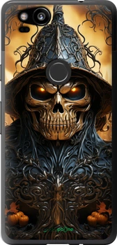 Чехол на Google Pixel 2 Череп 2 "5652t-1075-70447"