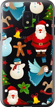 Чехол на Samsung Galaxy J2 Core Новогодний 1 "4614u-1565-70447"