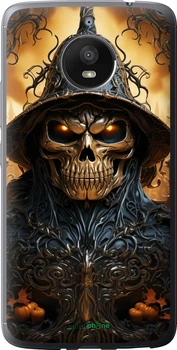 Чехол на Motorola Moto E4 Plus Череп 2 "5652u-1000-70447"