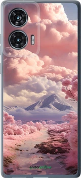 Чохол на Motorola Edge 50 Fusion Рожеві хмари "5660u-3748-70447"
