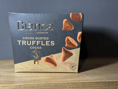 Конфеты трюфель Бельгийский шоколад Bianca Truffles Bianca Cocoa с какао, 150г (Бельгия)
