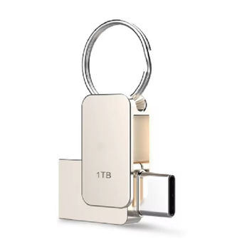 Флеш-накопитель USB 1 тб флешка мини-крут USB 3.1 / Type-C Seuno (GS935)