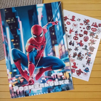 Раскраска Человек-паук Spider man А5 код 25537