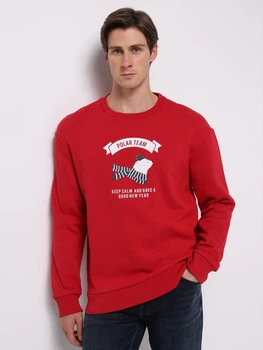 Світшот чоловічий Colin's CL1077349RED XL Red (8684890000047)
