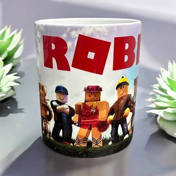 Керамическая чашка с принтом ROBLOX (роблокс)