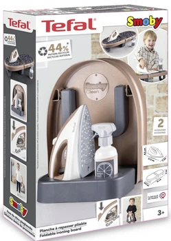 Zestaw zabawkowy Smoby Toys Składana deska do prasowania Tefal z akcesoriami (7600330123) (3032163301233)