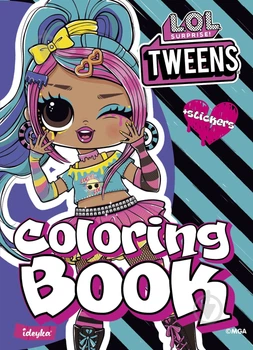 Книга-розмальовка «Tweens Emma Emo» (000 - 52533825)