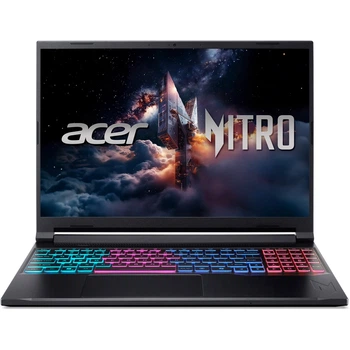 Ноутбук Игровой ACER Nitro V16S AI ANV16S-41-R68V, AMD Ryzen 5 240 до 5GHz, 16" WUXGA, 16GB, SSD 512TB, NVIDIA GeForce RTX 5050 8GB, Free DOS