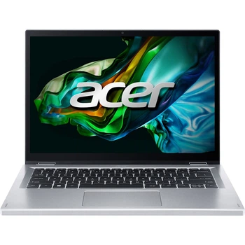 Ноутбук 2 in 1 ACER Aspire 3 Spin 14 A3SP14-31PT-3096, Intel Core i3-N305 до 3.8GHz, 14" WUXGA Touch, 8GB, SSD 256GB, Intel UHD Graphics, Free DOS