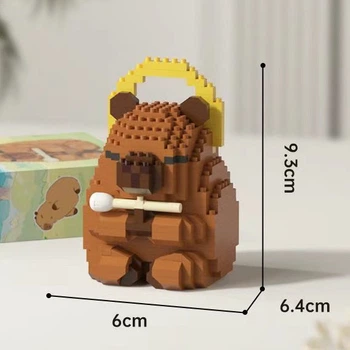 3D Конструктор Happy Capybara Фигурка Капибара 9 см (01604)