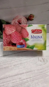 Чай фруктовий малина CELMAR 20 пакет 34 г