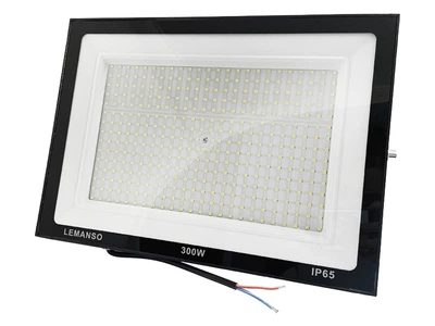 Прожектор светодиодный LED SMD 300w 6500K IP65 18000LM "Нептун" черный "LEMANSO" LMP103-300