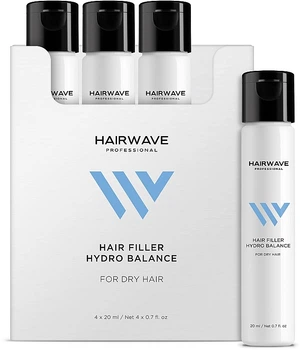 Комплекс филлеров увлажняющий для сухих волос "Hydro Balance" - HAIRWAVE Hair Filler Complex Hydro Balance 4x20ml (1350629-1123896932-2)