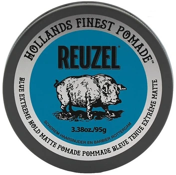 Матовая помада для укладки волос - Reuzel Blue Extreme Hold Matte Pomade 95g (1339589-1785503478-2)