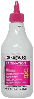 Ламеллярная маска для окрашенных и тусклых волос - Arkemusa Lamination Mask 400ml (1324543-1952097937-2)