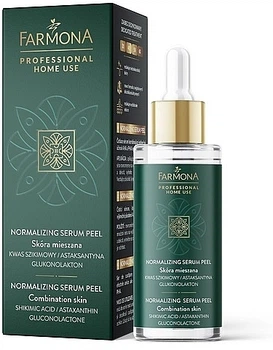 Нормализующая сыворотка-пилинг для комбинированной кожи - Farmona Professional Home Use Normalising Serum-Peel For Combination Skin 30ml (1250072-337956253-2)