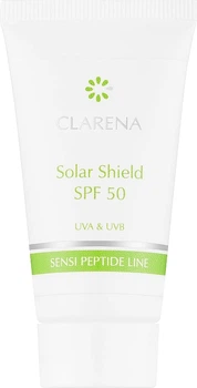 Солнцезащитный крем для лица SPF 50 - Clarena Solar Shield SPF 50 30ml (1321437-1146849894-2)