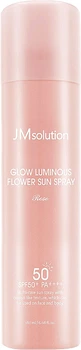 Солнцезащитный спрей-мист JMsolution Glow Luminous Rose Flower Sun Spray SPF50+/PA+ 180ml (892943-803968-2)