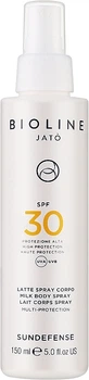 Солнцезащитное молочко для лица и тела - Bioline Jato Sundefense Higt Protection Milk Body Spray Multi-Protection SPF30 * 150ml (1325579-1338903792-2)
