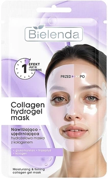 Зволожуюча та зміцнювальна маска з колагеном - Bielenda Collagen Hydrogel Mask Зволожуюча та зміцнювальна маска з колагеном (1352457-204829966-2)