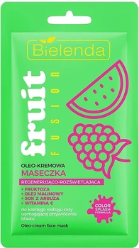 Регенерирующая и осветляющая маска для лица - Bielenda Fruit Fusion Oleo-Cream Face Mask 8g (1317039-1833161462-2)