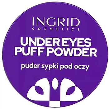 Розсипчаста пудра для шкіри навколо очей - Ingrid Cosmetics Under Eyes Puff Powder 5g.
