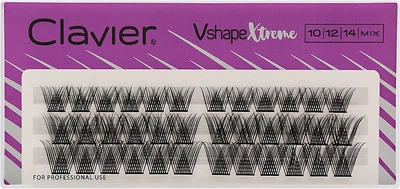 Накладні пучки, C, 10/12/14 мм - Clavier V Shape Extreme 36шт (1259755-195005492-2)